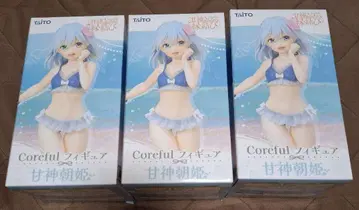 Coreful 아마가미 아사히메 피규어 3개 세트