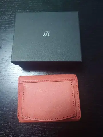 T3. Palma 푸에블로 가죽 3단 폴더형 지갑, 박스 포함