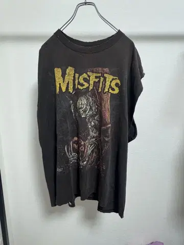 Misfits 블랙 탱크탑 80s