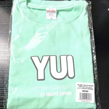 FRUITS ZIPPER OSHI API 티셔츠 ver.2 사쿠라이 유이