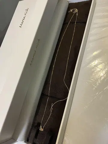 하자품 마레아리치 K10 하트 목걸이