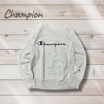 (새상품급) 챔피온 리버스 위브 롱 리브 로고 자수