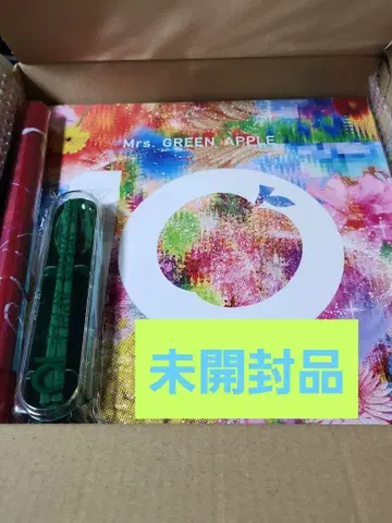 Mrs. GREEN APPLE 10주년 기념 BOX 초회 한정판 미개봉