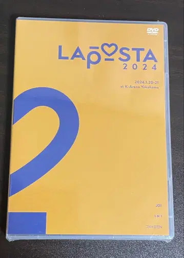 미개봉 새상품 LAPOSTA 라포스타 2024 DVD