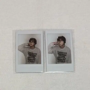오메가 x 재현 폴라로이드 2장 세트
