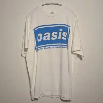 oasis Definitely Maybe Summer Tour 티셔츠