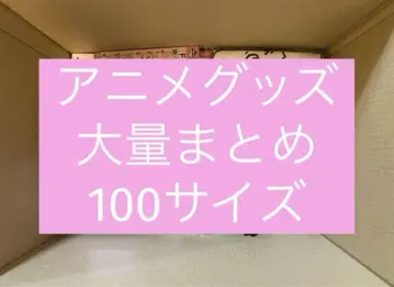 애니메이션 굿즈 비장르 잡화 대량 묶음 판매 100 사이즈 세트