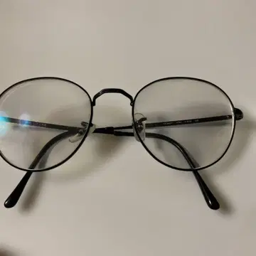 Ray Ban 블랙 라운드 프레임 안경