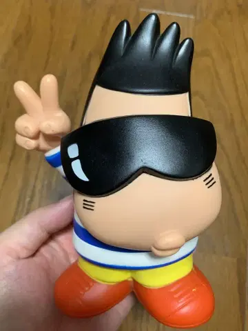 토코짱 저금통 도코로 죠지 저금통 피규어