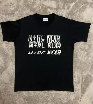 MARC NOIR 블랙 티셔츠