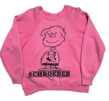 XL 슈로더 60s SPRUCE PEANUTS 빈티지 맨투맨