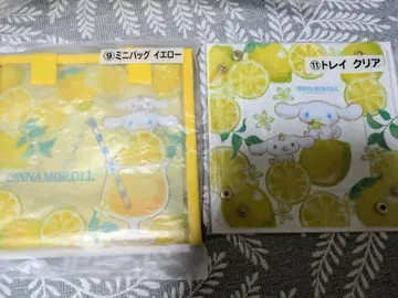 산리오 시나모롤 시나몬 복권 미니 토트 트레이