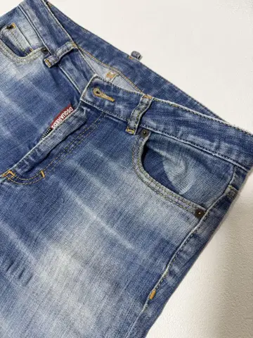 DSQUARED2 디스퀘어드 데님 팬츠 16Y 슬림 블루