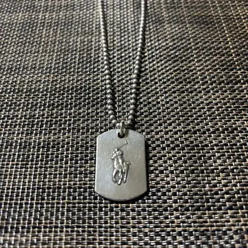 Ralph Lauren 실버 목걸이 유니섹스