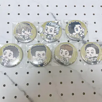 하이큐 부엉이 캔뱃지 와챠토! 보쿠토 코타로 아카아시 케이지