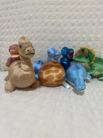 공룡 봉제 인형 세트