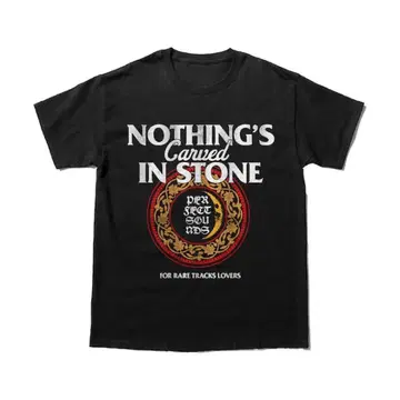 Nothing's Carved In Stone 티셔츠 L 사이즈