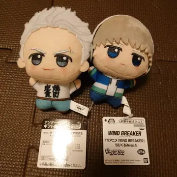 WINDBREAKER SD 인형 매실 궁 카지 렌 2종 세트