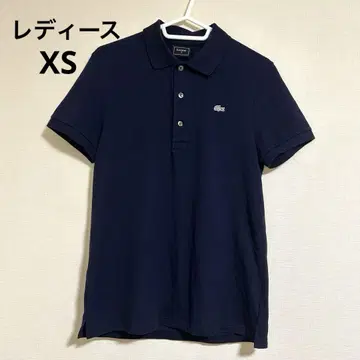 Lacoste 라코스테 여성용 폴로 셔츠 네이비 반팔