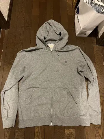 XLARGE 그레이 집업 후드티 L