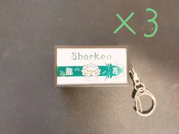 와이텔즈 샤크 꽃 용 기차 빛나는 키링