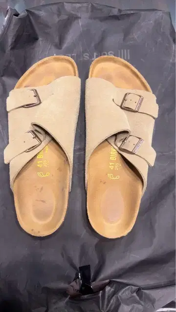 버켄스탁 취리히 샌들 토프 노멀 41