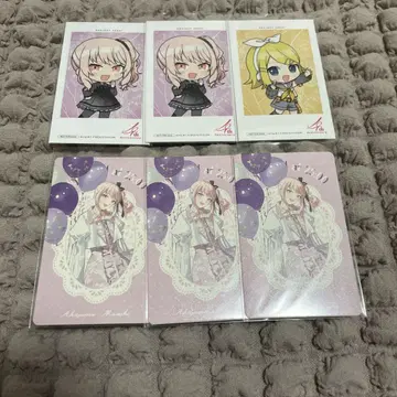프로세카 아키요마 미즈키 카가미네 린 추수 감사절 폴라로이드 그리카