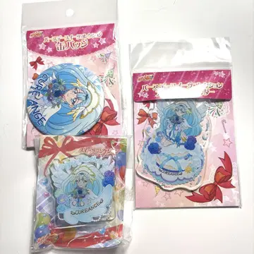 HUGtto! 프리큐어 안주 벌스데이 캔뱃지 아크링 키링 클립