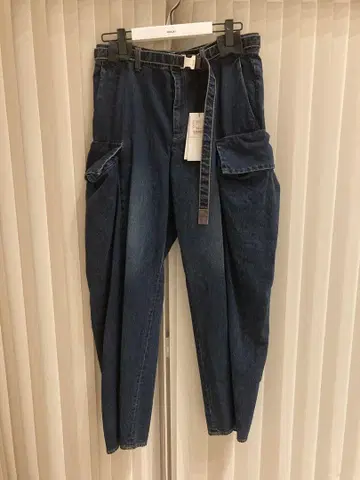 Sacai 25AW 와이드 포켓 데님 사이즈 3