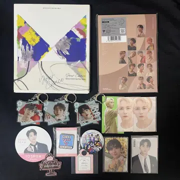 SEVENTEEN 묶음 판매 트레이딩 카드 앨범 키링 캔 배치