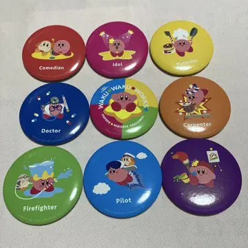 별의 커비 TRY! KIRBY! 캔뱃지 컬렉션 컴플리트