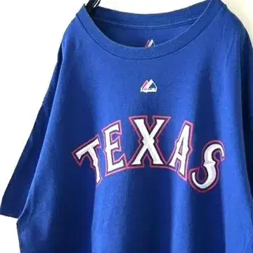 MLB 텍사스 레인저스 GENTRY 23 티셔츠 L 블루 파랑 구제 의류