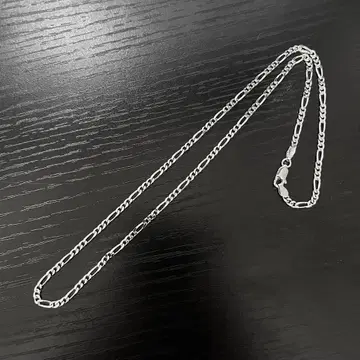 실버 925 목걸이 피가로 체인 45cm