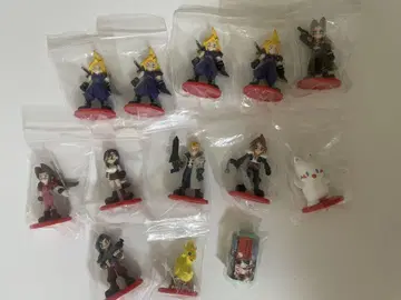 FF7/FF8 코카콜라 덤 미니 피규어