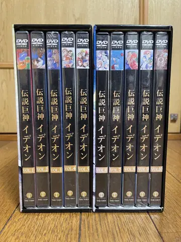 전설의 거신 이데온 DVD 박스 세트 1, 2