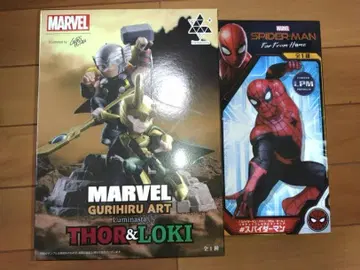 미개봉 MARVEL 토르 & 로키 스파이더맨 피규어 세트