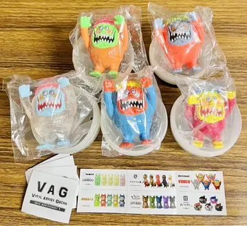 VAG 10th VONGO 봉고 가챠 소프트 비닐 전 5종 세트