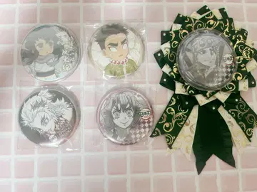 귀멸의 칼날 캔뱃지 토키토 무이치로 텐겐 렌고쿠 미츠리 ufotable