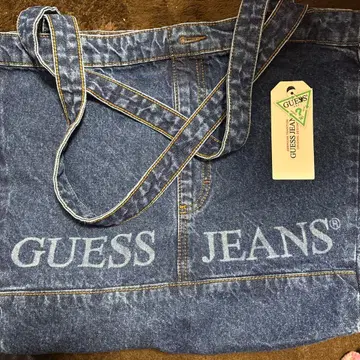 게스 청바지 데님 토트백 verdy vick 게스 청바지