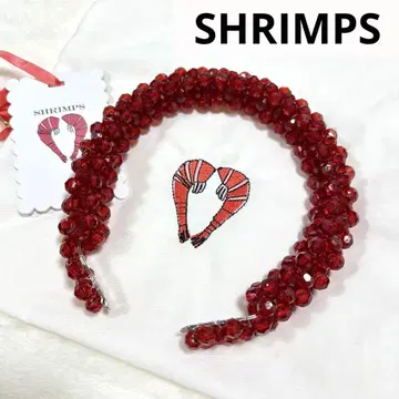 SHRIMPS ANTONIA HEADBAND RED 머리띠