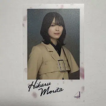 사쿠라자카46 모리타 히카루 클리어 스티커