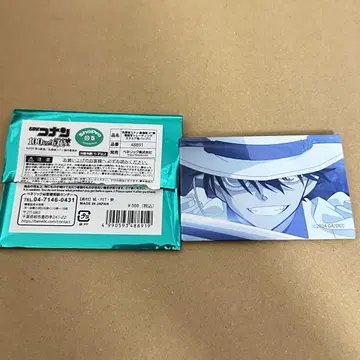 코남 플라자 캔뱃지 괴도 키드 100만 달러의 오각별 스퀘어 한정판 레어