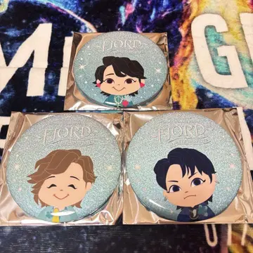 Mrs. GREEN APPLE 미세스 FJORD 가챠 캔뱃지 3종 세트