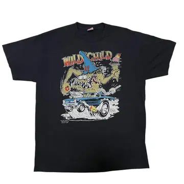WILD CHILD 티셔츠 XL 블랙 와일드 차일드