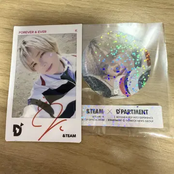 &TEAM D'PARTMENT 폴라로이드 K 케이 씰 세트