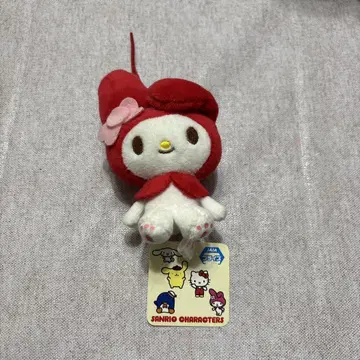 마이멜로디 봉제 인형 빨간색