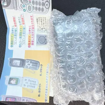 정말 녹음 재생! 그리운 피처폰 마스코트 가챠가챠 블랙