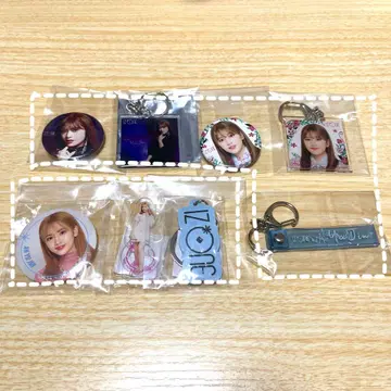 IZONE IVE 유진 캔뱃지 키링 굿즈 정리