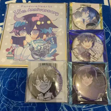 PandoraHearts Lee 캔뱃지, 색지 세트