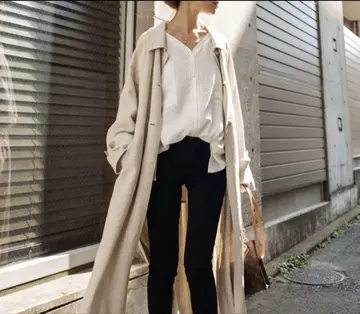 [구하기 어려움] Glamlips 린넨 드로스트 트렌치 COAT